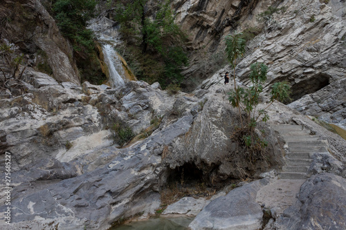 Waterfalls of San Agustín Ahuehuetla, the avocado, Puebla, Mexico