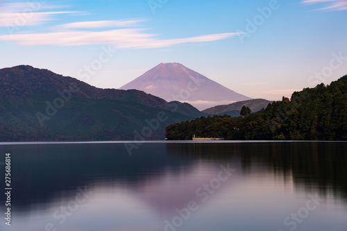 富士山 赤富士 芦ノ湖 / Mt.Fuji Lake Asai