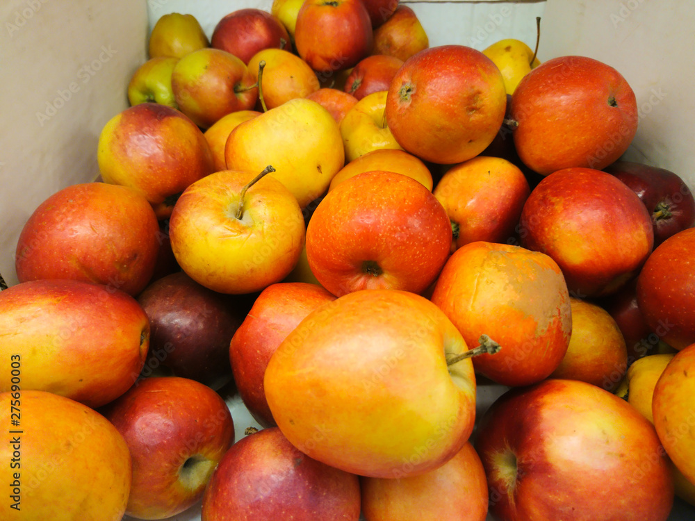Red apples close up for healthy food and dietary. Red apples close up for healthy food and dietary.