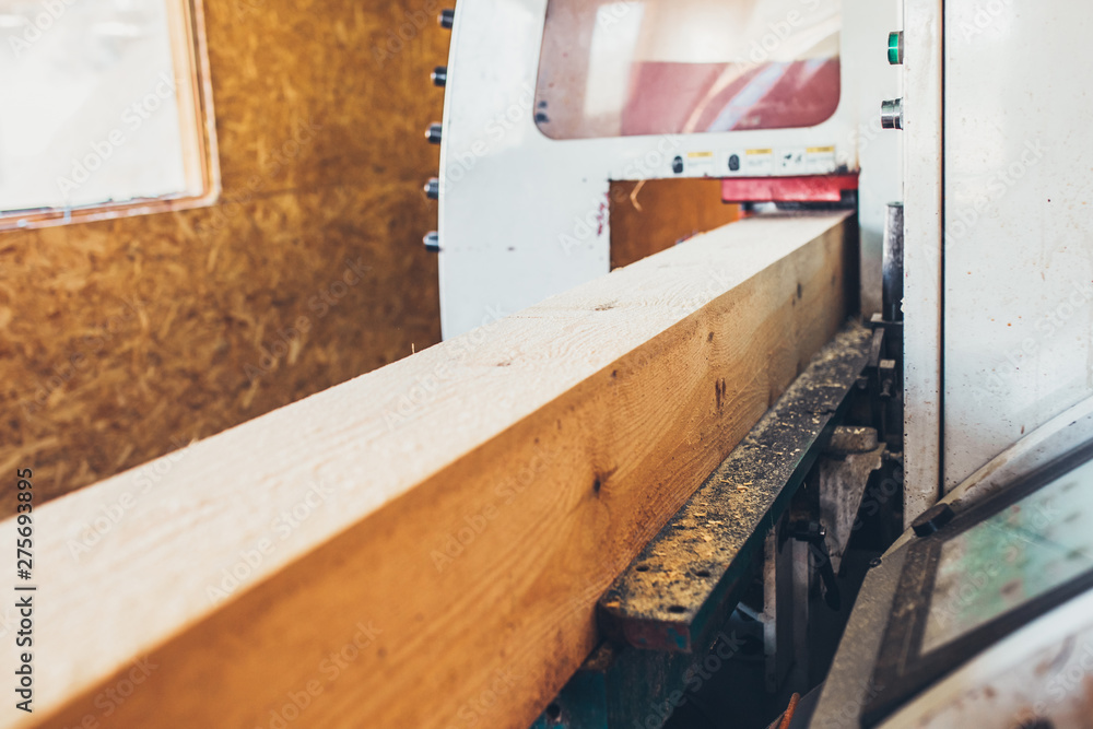 Woodworking on industrial machines - production of building materials from natural raw materials Woodworking on industrial machines - production of building materials from natural raw materials