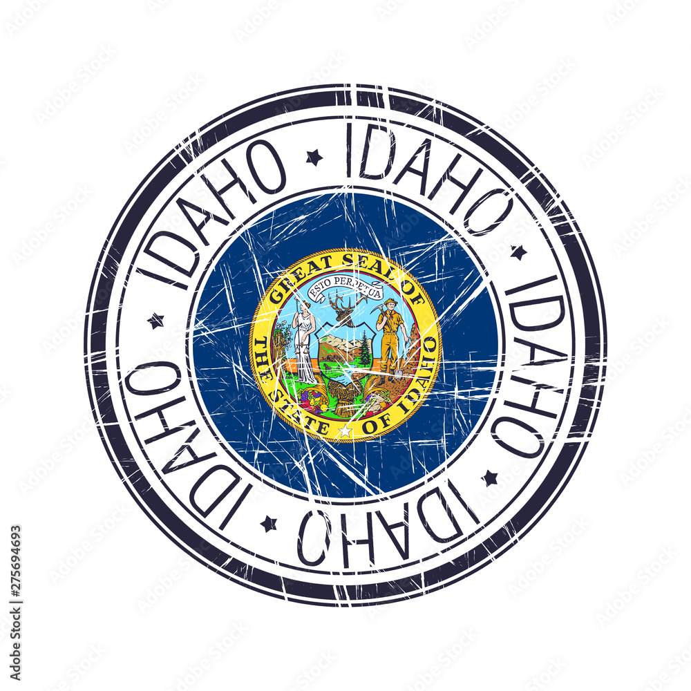 Idaho rubber stamp