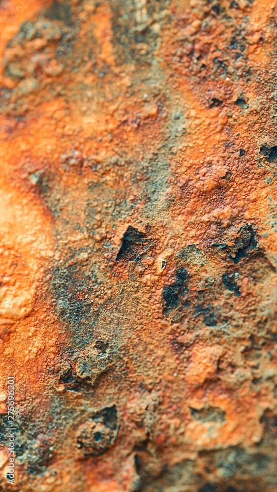 Rusty metal texture with streaks of rust, soft focus for vintage grunge surface backgrounds Rusty metal texture with streaks of rust, soft focus for vintage grunge surface backgrounds