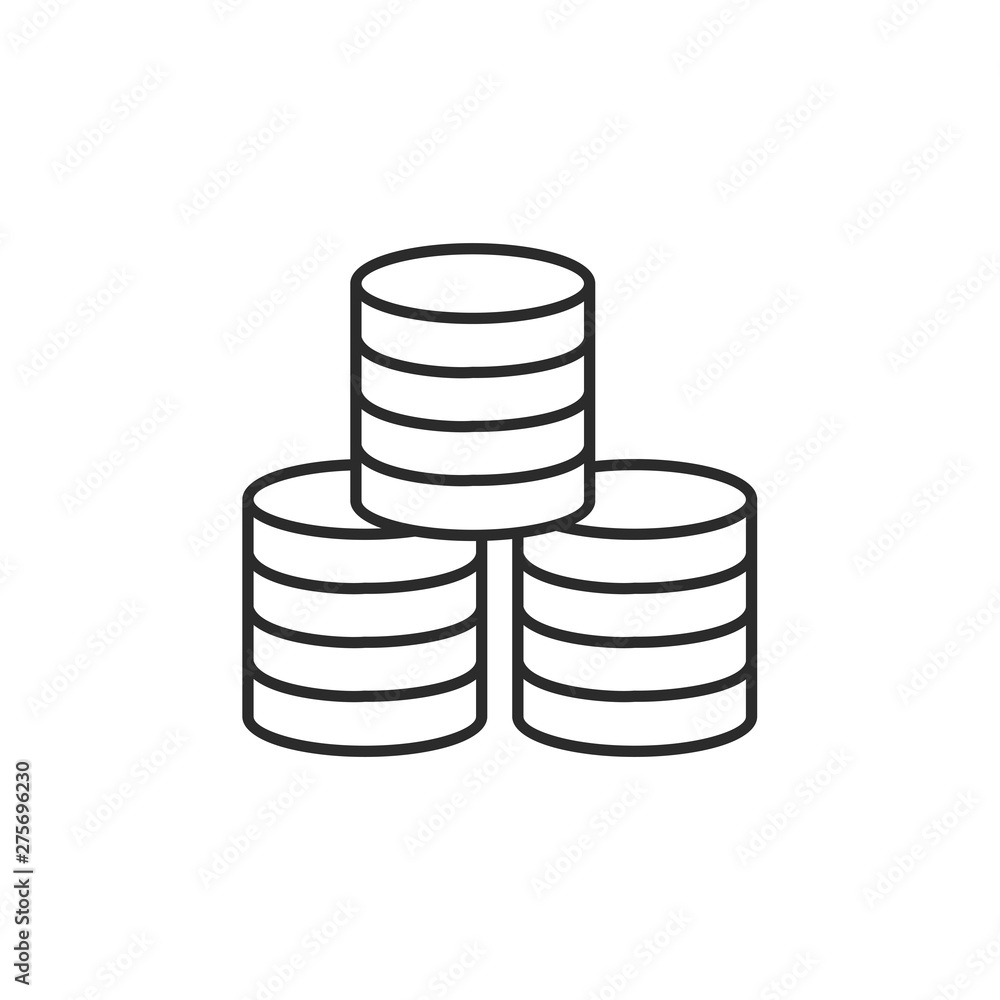 coin icon template black color editable. coin symbol vector sign isolated on white background. Simple logo vector illustration for graphic and web design. coin icon template black color editable. coin symbol vector sign isolated on white background. Simple logo vector illustration for graphic and web design.