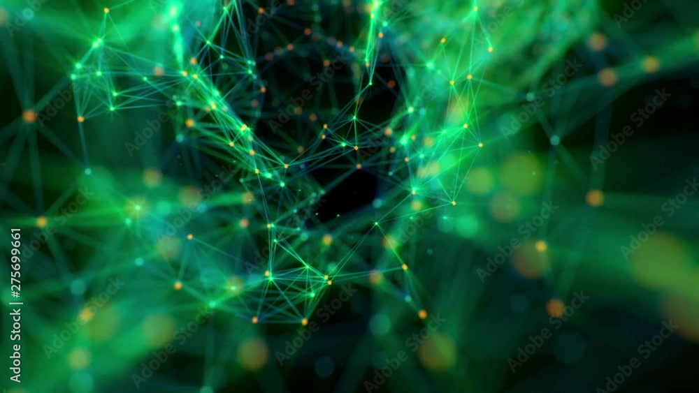Flying Through Digital Data Web Spy Tunnel, digital nodes and connection paths. Vj visuals motion background. Flying Through Digital Data Web Spy Tunnel, digital nodes and connection paths. Vj visuals motion background.