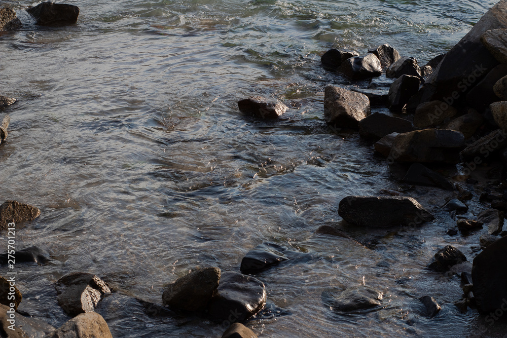 Obraz premium stones in water