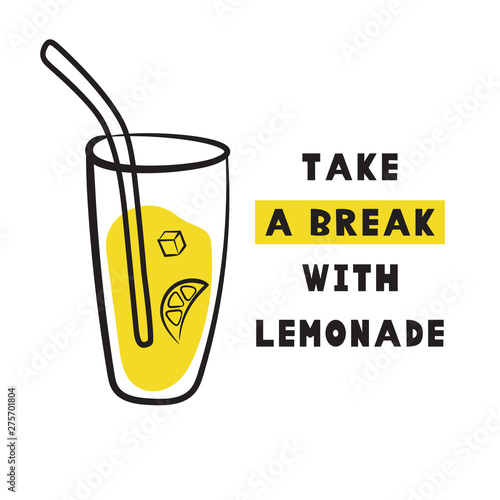 Take a break with lemonade card
