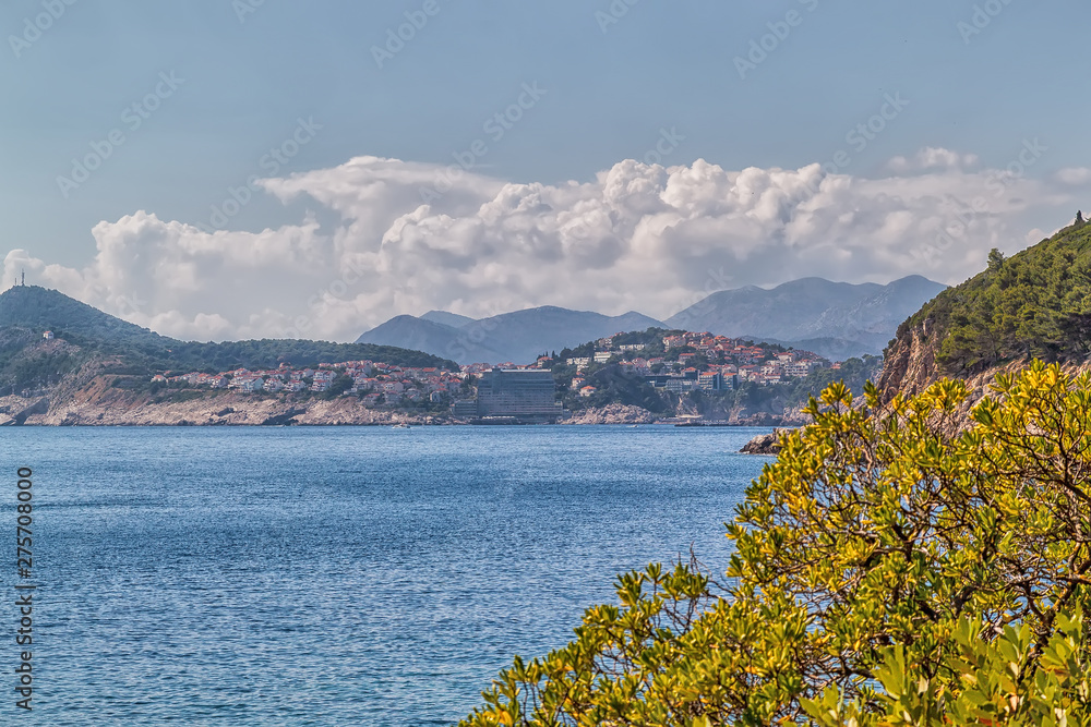 View of the city of Dubrovnik. Croatia