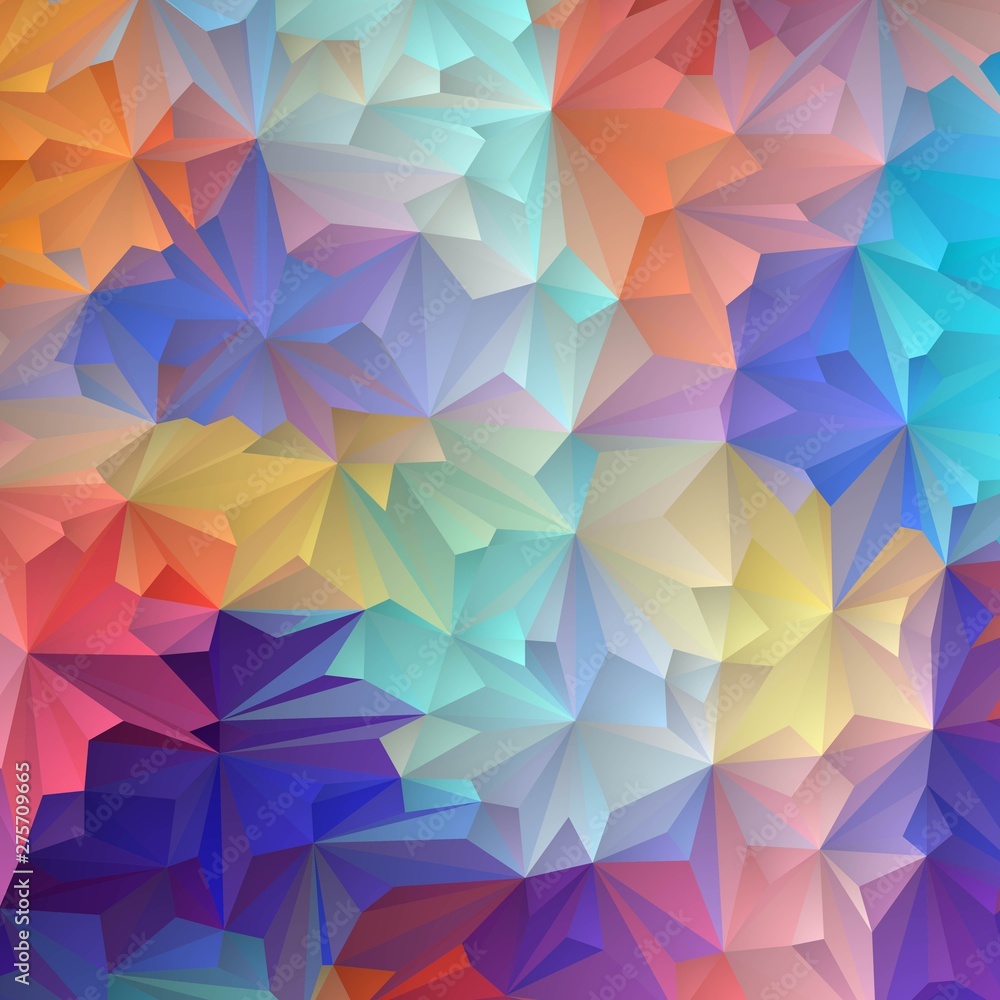 Fototapeta premium color abstract background. triangular design. polygonal style. vector illustration