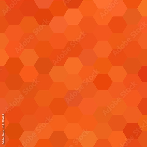 Multicolor polygonal illustration consisting of hexagons on geometric background in origami style with gradient. Triangular design for your business.