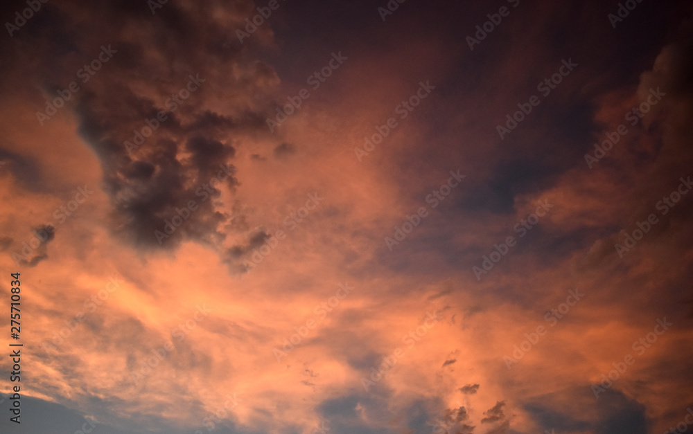 Dynamic sky with clouds high-quality photograph for magazines, blogs, posters, flyers, wall art, cards, business cards, branding, articles, and newspapers.