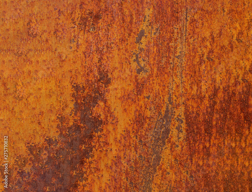 Texture of an metal surface with paint. Old grunge rustic metal texture use for background