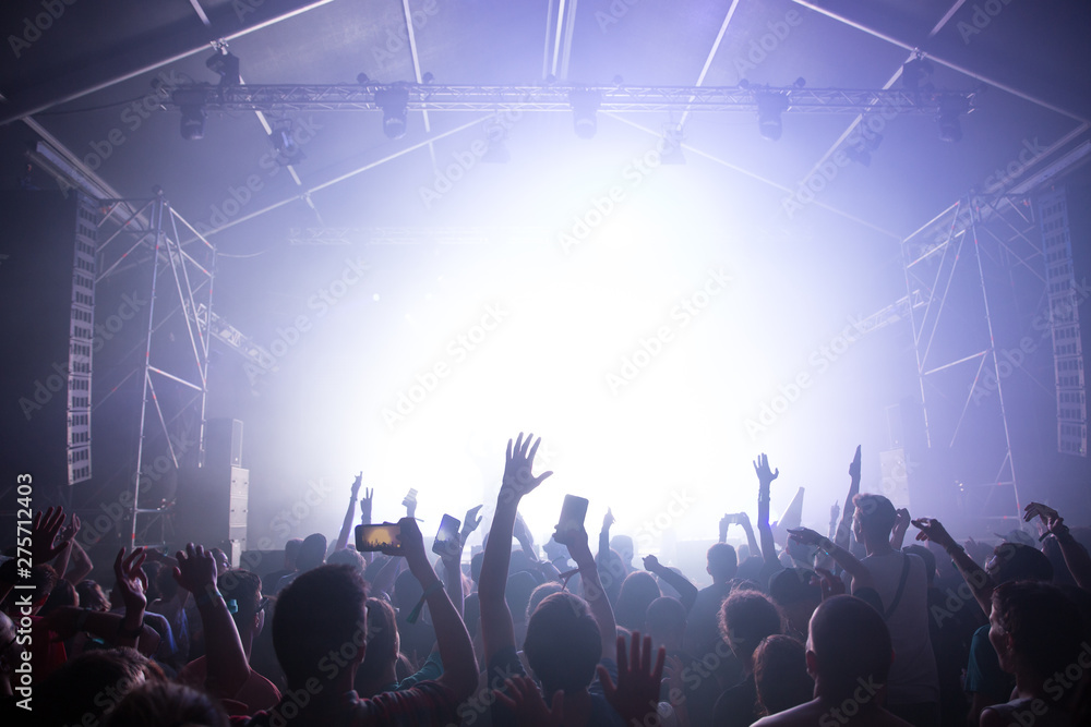 Fans enjoying the party vibes. Fans enjoying the party vibes.