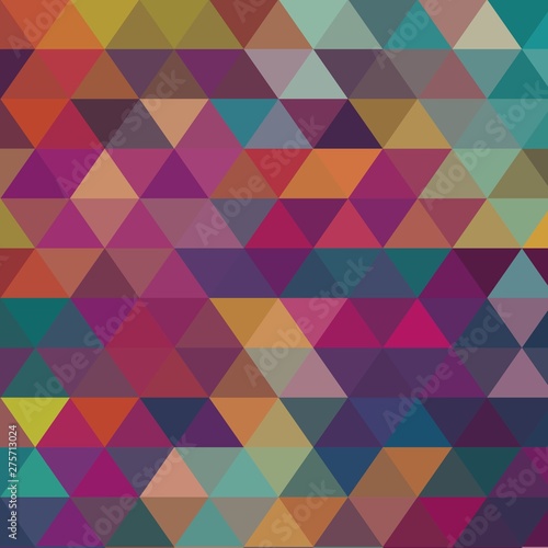 abstract geometric background. colored triangles. layout for advertising. eps 10