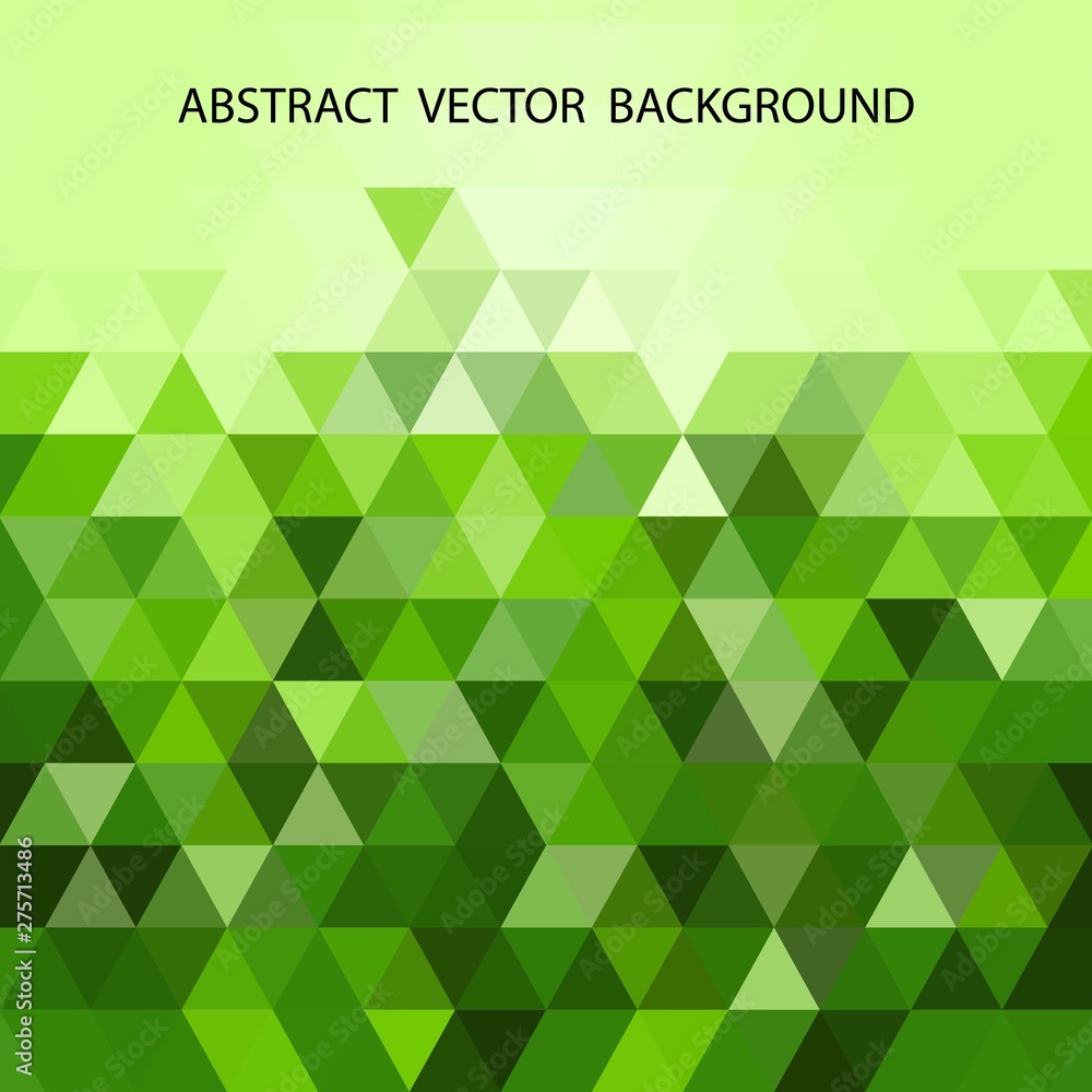 green abstract triangles layout for advertising. eps 10 green abstract triangles layout for advertising. eps 10