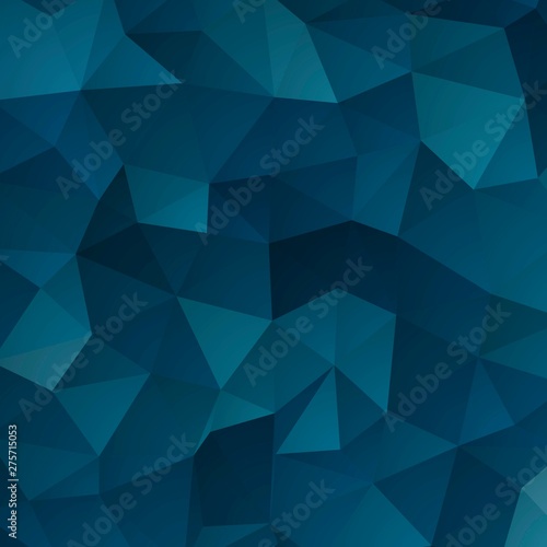 Fototapeta Naklejka Na Ścianę i Meble -  Blue triangles. Vector background for presentations, advertising. Magazine layout. eps 10