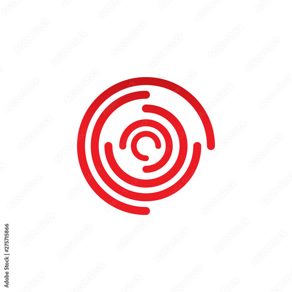 Circle shape logo design vector template Circle shape logo design vector template