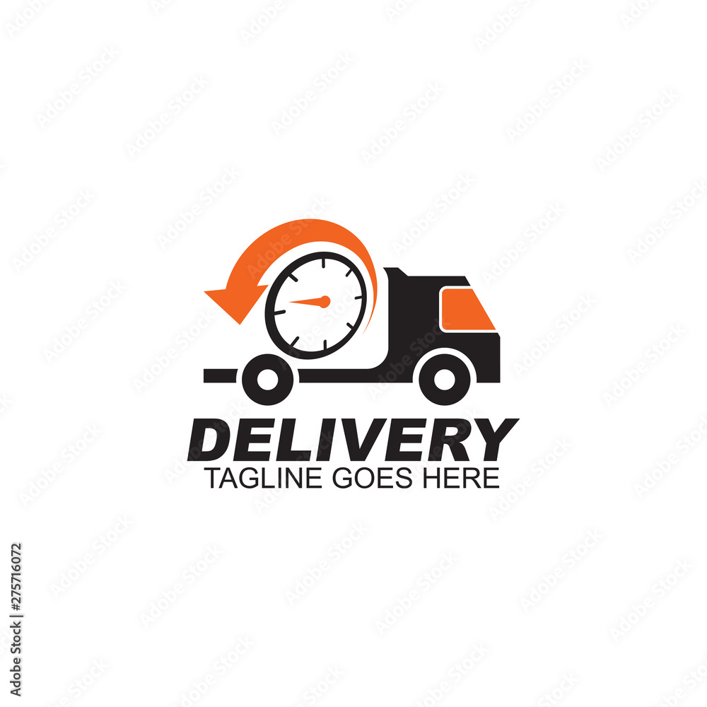 Delivery car logo design vector template Delivery car logo design vector template