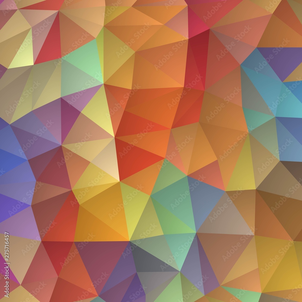 Fototapeta premium colored triangles, layout for advertising. background for presentation. vector abstract illustration. eps 10