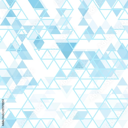 vector blue abstract triangle. geometric background. eps 10