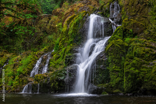 Little Mashel Falls In Washington State © John