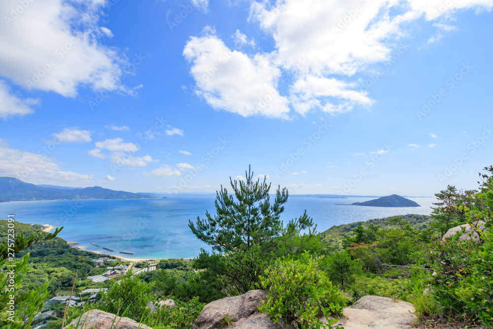 立石山からみた糸島 福岡県糸島市 立石山からみた糸島 福岡県糸島市