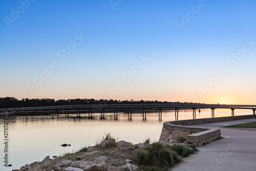 bridge over the river