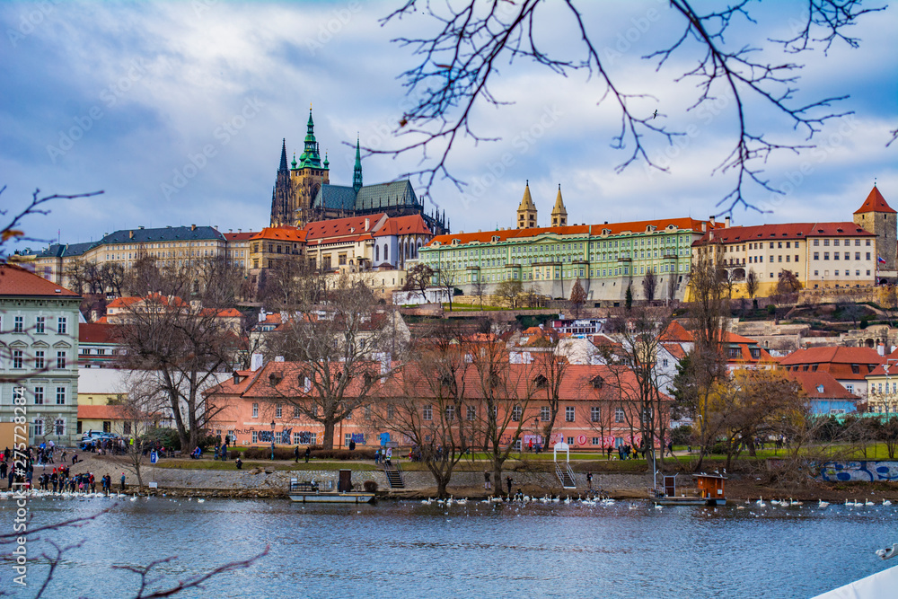 Obraz premium Prague in winter 