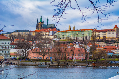 Prague in winter 