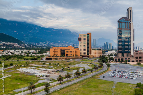 Tableau sur toile Skyline of Monterrey, Mexico