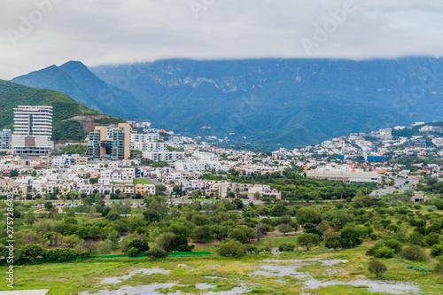 View of Monterrey suburbs, Mexico