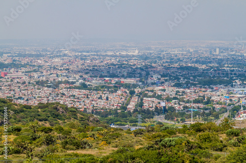 Aerial view of Queretaro, Mexico