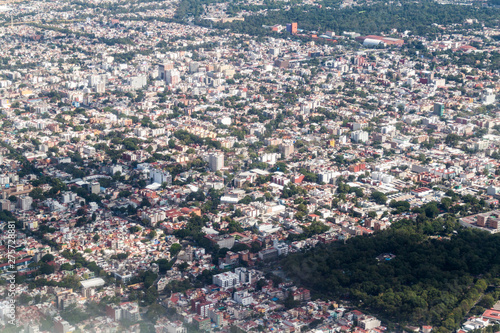 Aerial view of Ciudad de Mexico (Mexico City)