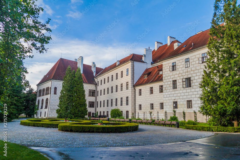 Trebon chateau in the Czech Republic
