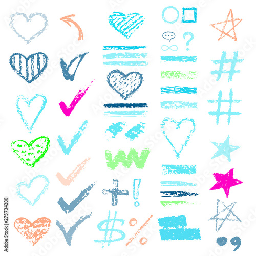 design chalk vector textures hand drawn textures