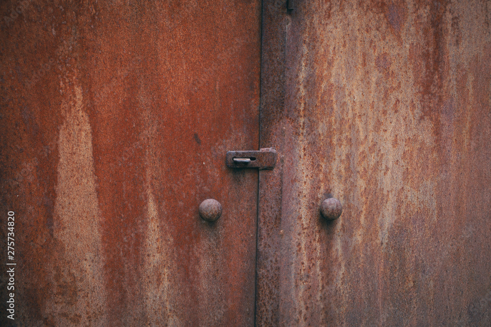 Old abstract dark metal texture covered with rust Old abstract dark metal texture covered with rust