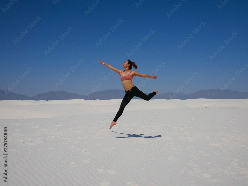Jumping in the Desert Jumping in the Desert