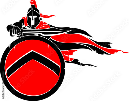 Spartan Battle Sword Front View