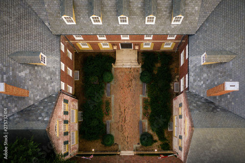 Aerial of Williamsburg Virginia photo