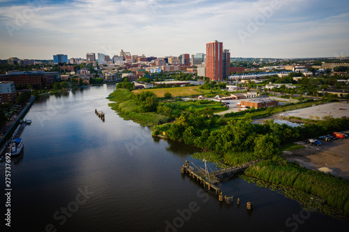 Aerial of Wilmington Delaware photo