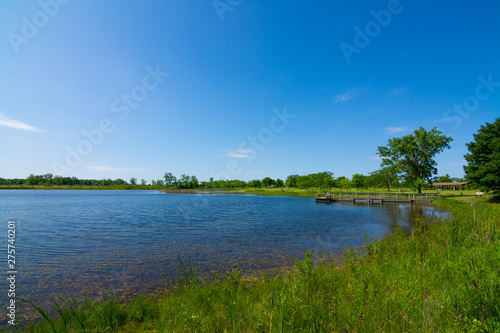 Fototapeta Naklejka Na Ścianę i Meble -  Lake in Richard Bong State Recreational Area