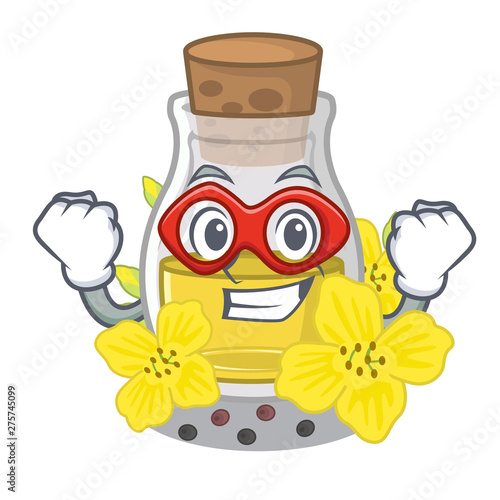 Super hero canola seed oil packaged in carton bottle