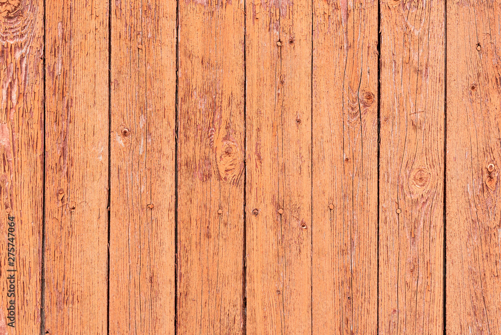 Fototapeta premium Texture, wood, wall, it can be used as a background. Wooden texture with scratches and cracks