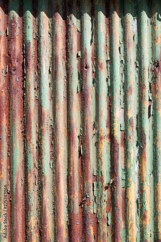 rusty corrugated iron wall sheets background. rusty corrugated iron wall sheets background.