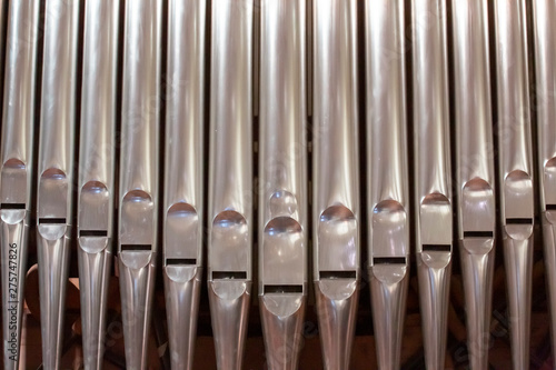 Foto stainless steel pipes for pipe organ