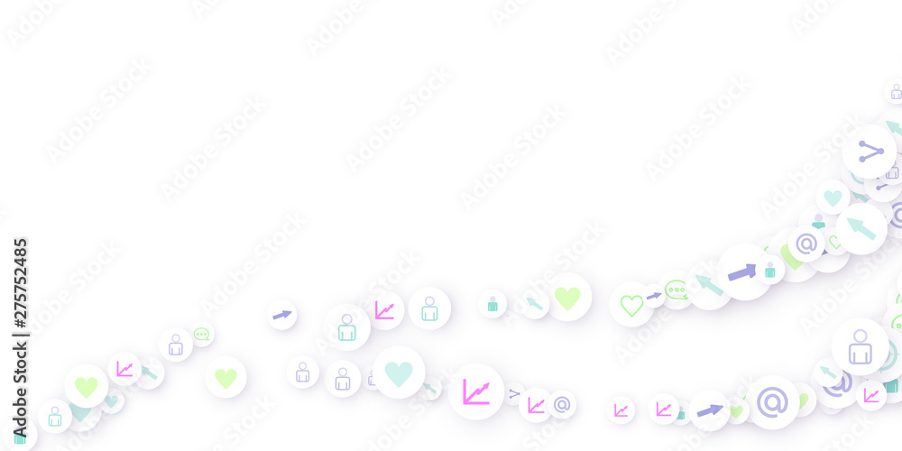 Social media marketing, Communication concept. Social media marketing, Communication concept.