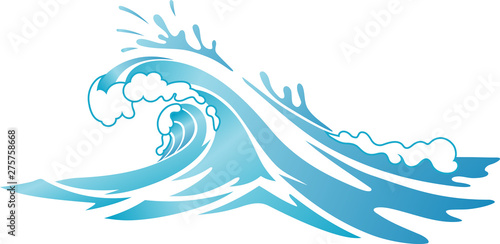 Splash Surf Wave