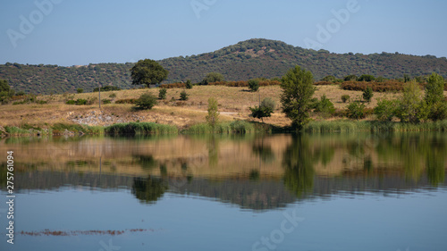 Lac de Padula - reflections in the lake. Corsica  France