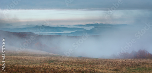 Carpathian Mountains in the clouds © Sergey Ryzhkov