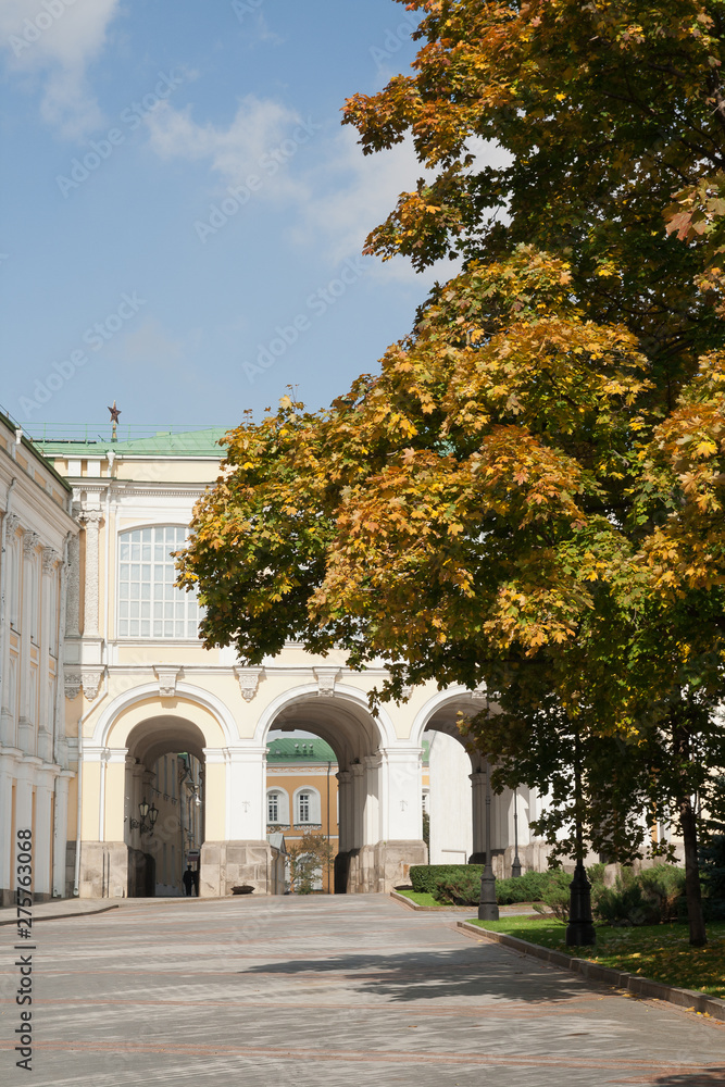 Obraz premium Moscow Kremlin at the autumn