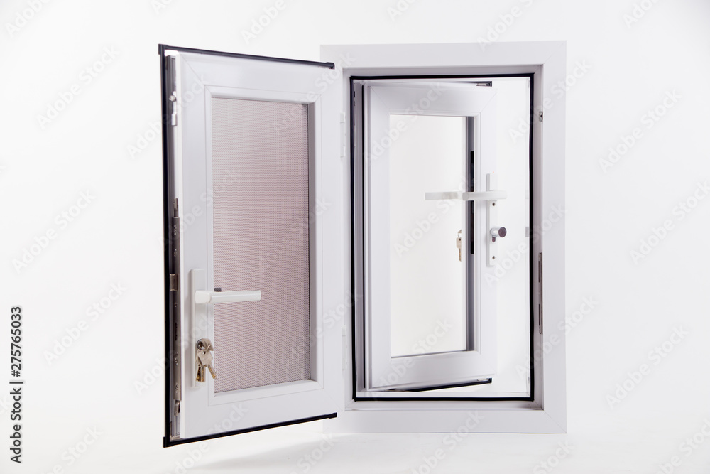 mosquito window screens on white background mosquito window screens on white background